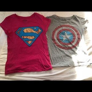 Girls Marvel Shirts